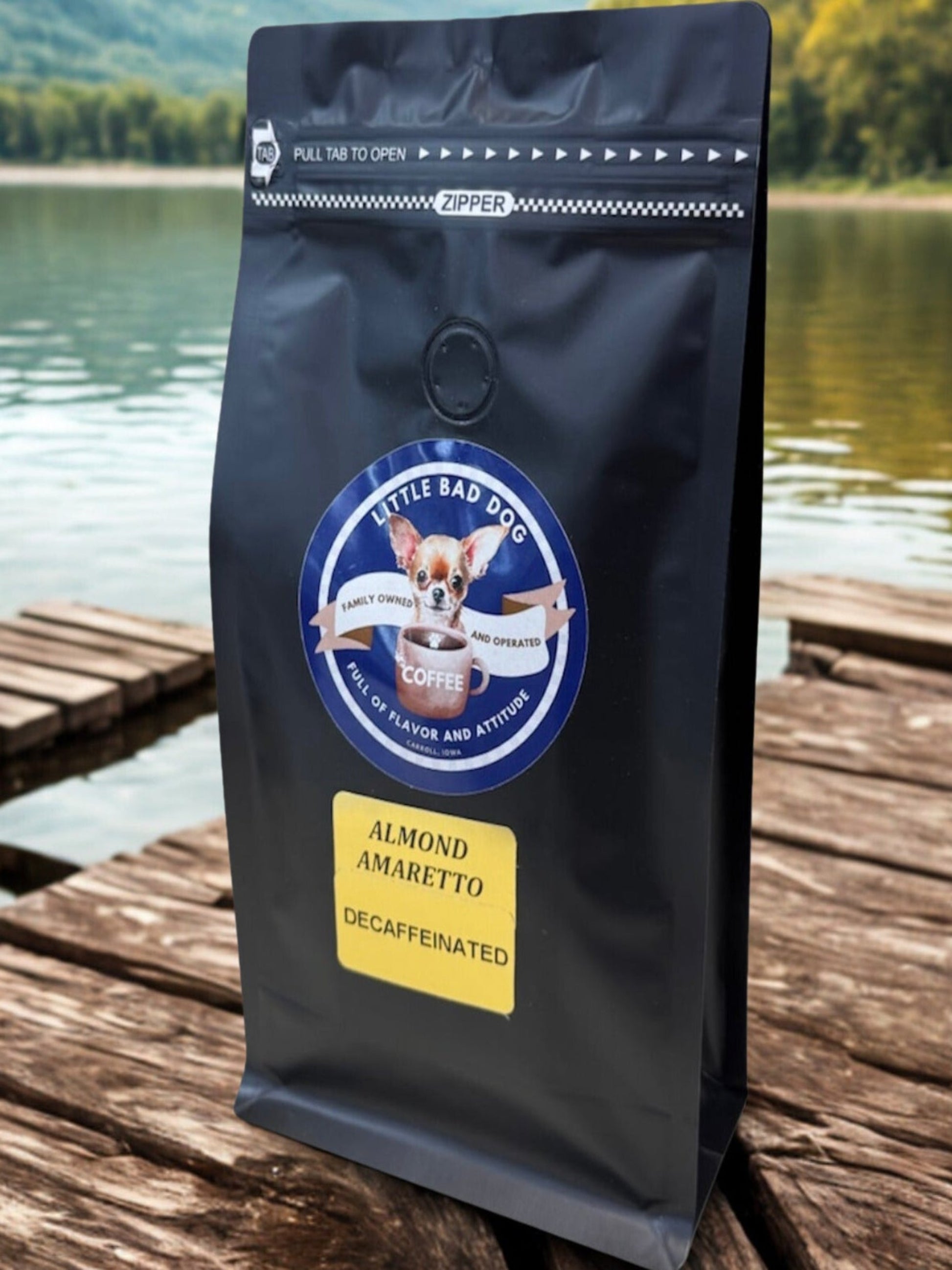 almond amaretto decaf
